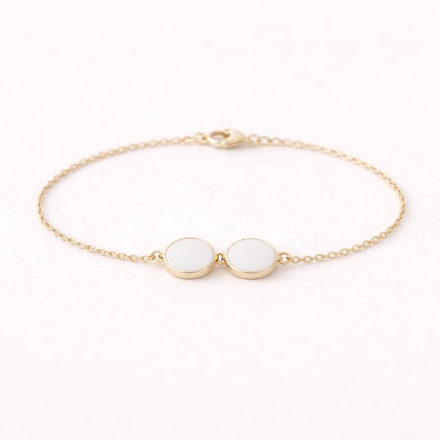 Armbånd Classic duo · 6 mm