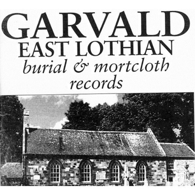 Garvald East Lothian burial &amp; mortcloth records