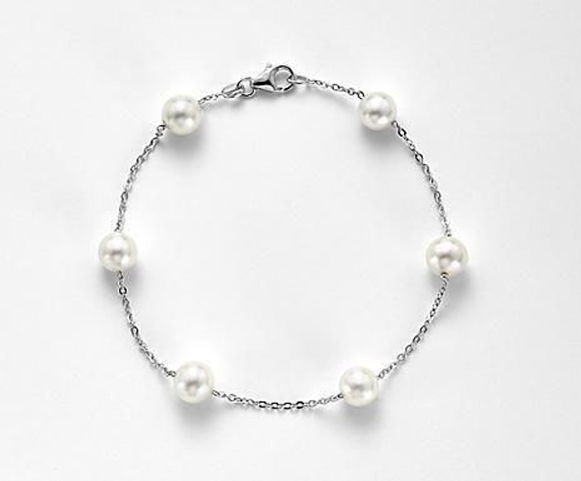 Bracciale Mikiko in Oro 18 Kt con Perle