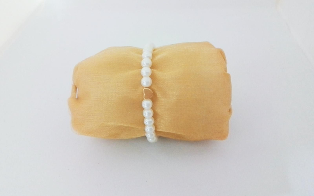 BRACELET 17CM EN PERLE 6MM 