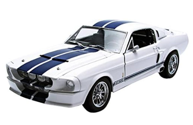 Ford Mustang Shelby GT500 1967 Weiss Greenlight 1:18