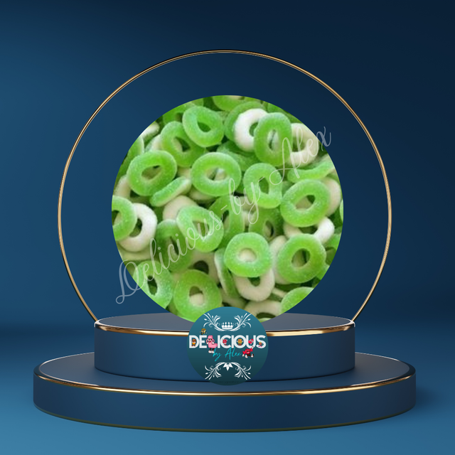 Anneaux pomme - halal &amp; sans gluten - 100g