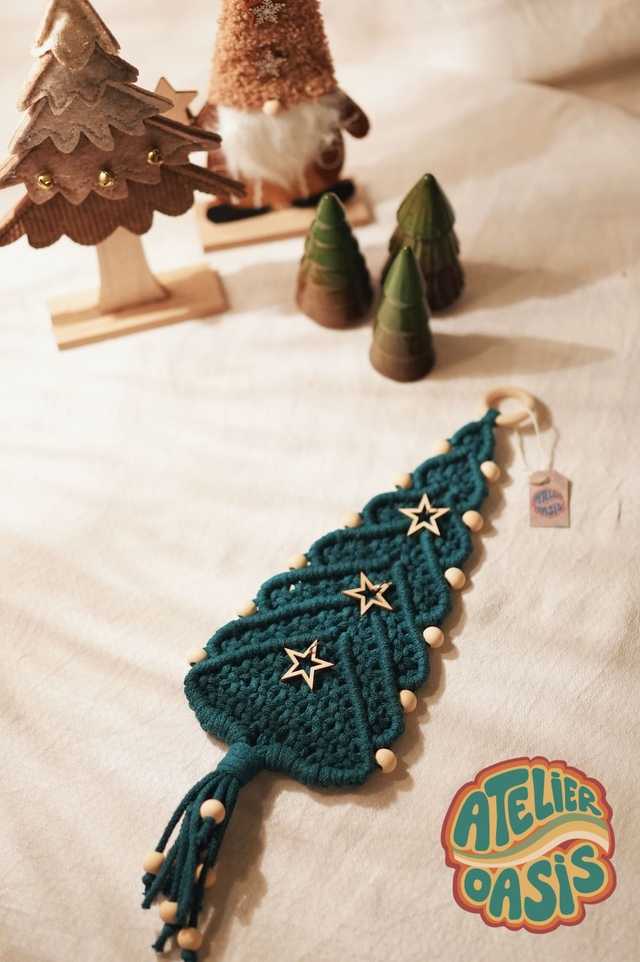 Sapin en macramé - taille M