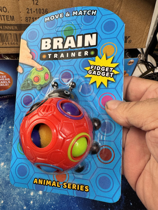 Brain Trainer Fidget Gadget  Animal Series