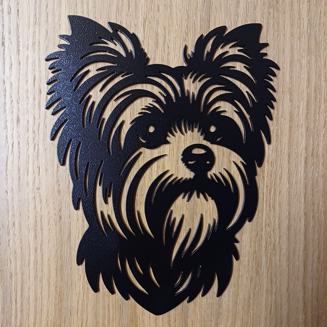 Steel Yorkshire Terrier