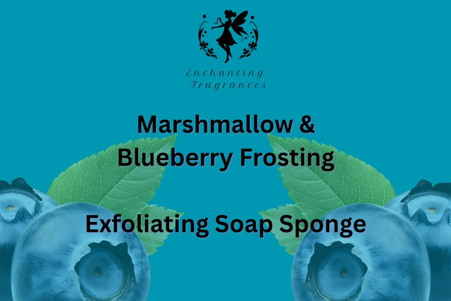 Exfoliating - Marshmallow &amp; Blueberry Frosting 
