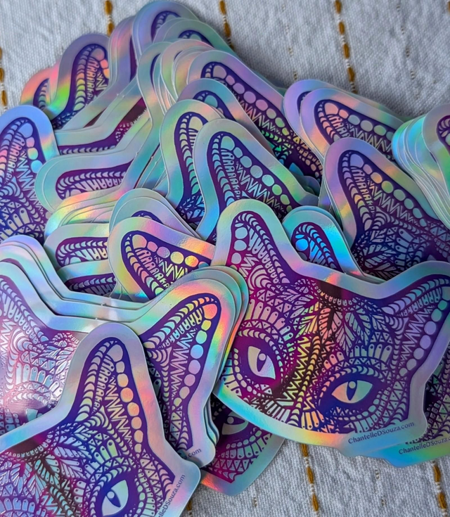 Cosmic Kitty Sticker