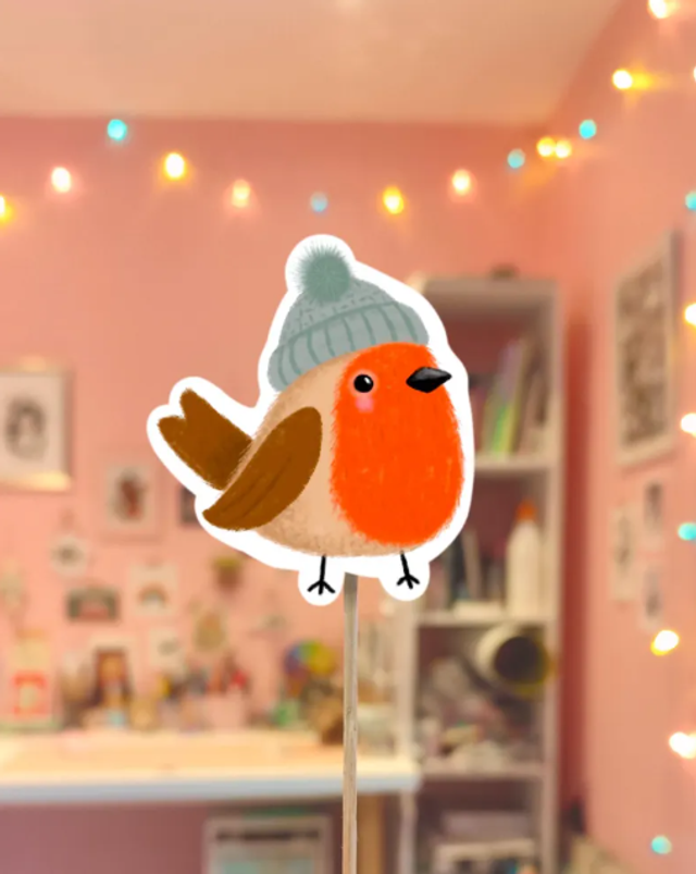 Sticker « Rouge-Gorge »