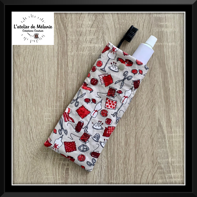 Pochette brosse à dent