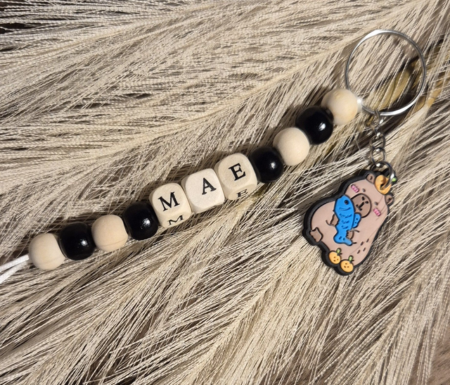 Porte-clé &quot;thème animaux forêt&quot;