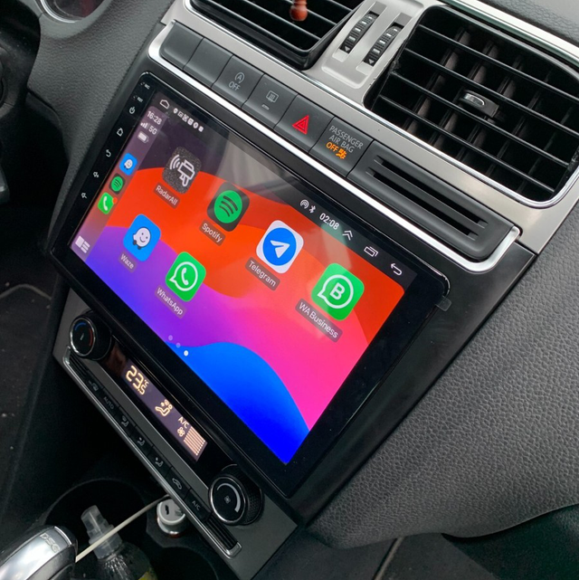 Volkswagen POLO 2011-2016 Carplay Android Auto 