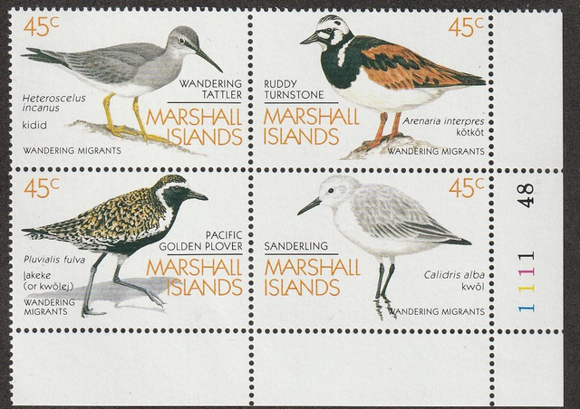 Marsall Islands 1989 Birds MNH