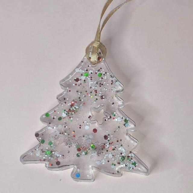 Déco Noël Résine Époxy