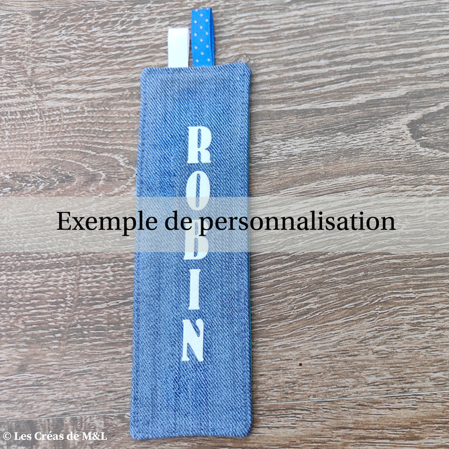 Marque-page Cristina & Jean Upcycling