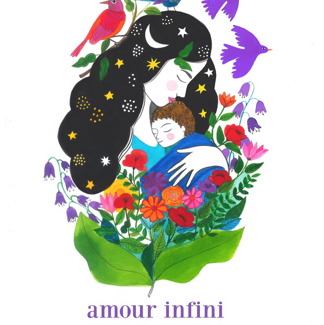 3 cartes collection fêtes des mères A6