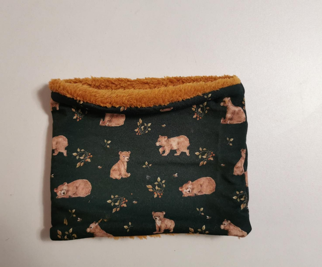 Snood bébé ourson