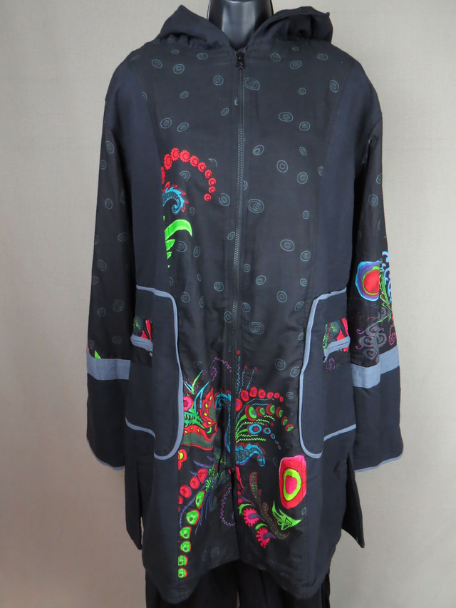 Veste longue chaude. XXXL