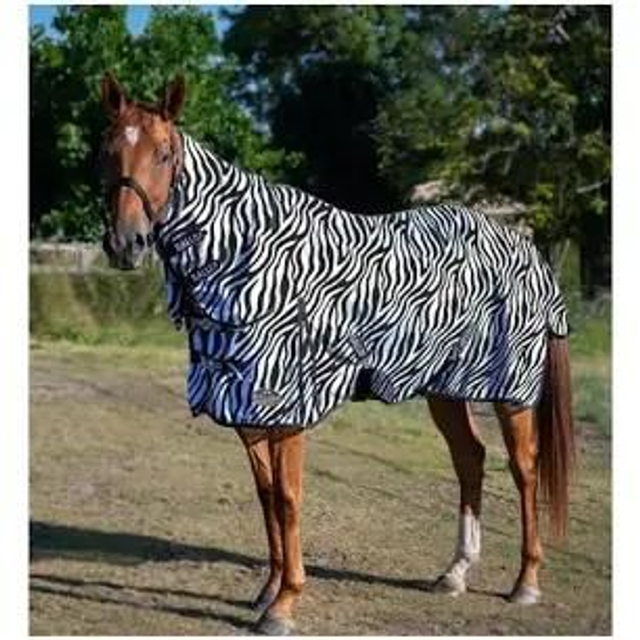 Gallop Zebra Combo Fly Rug