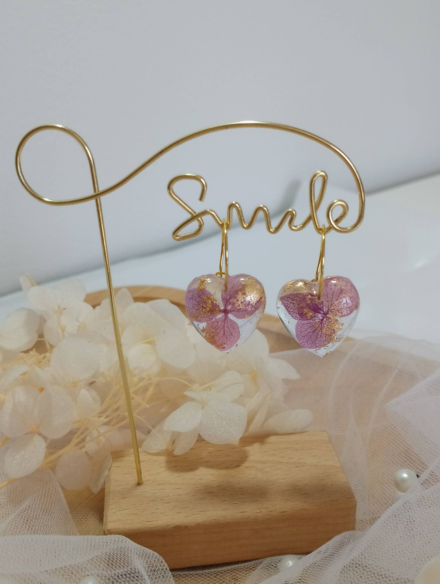Boucles d’oreilles pendantes – Collection Amour Toujours