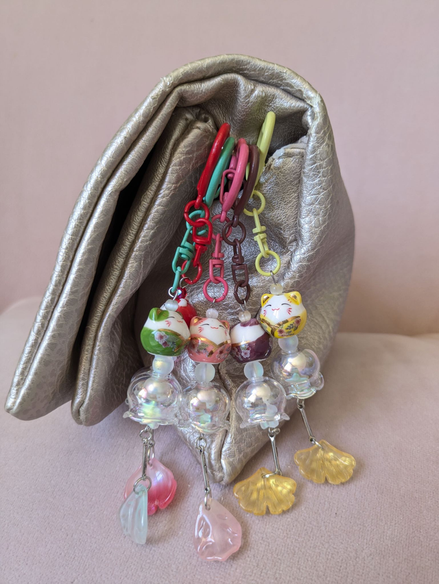 Porte-clé Maneki Chat