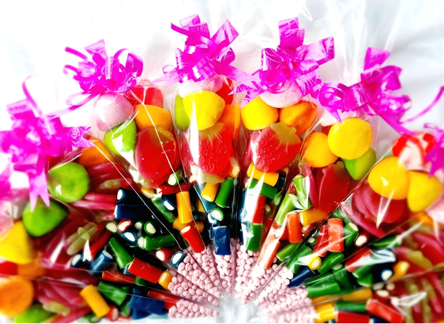 Giant Strawberries Sweet Cones