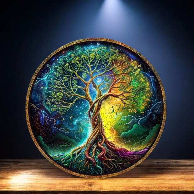 Wooden Puzzle tree of life