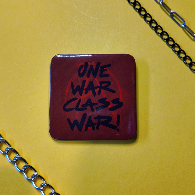One War Class War - Badge - [BGE-1WAR]