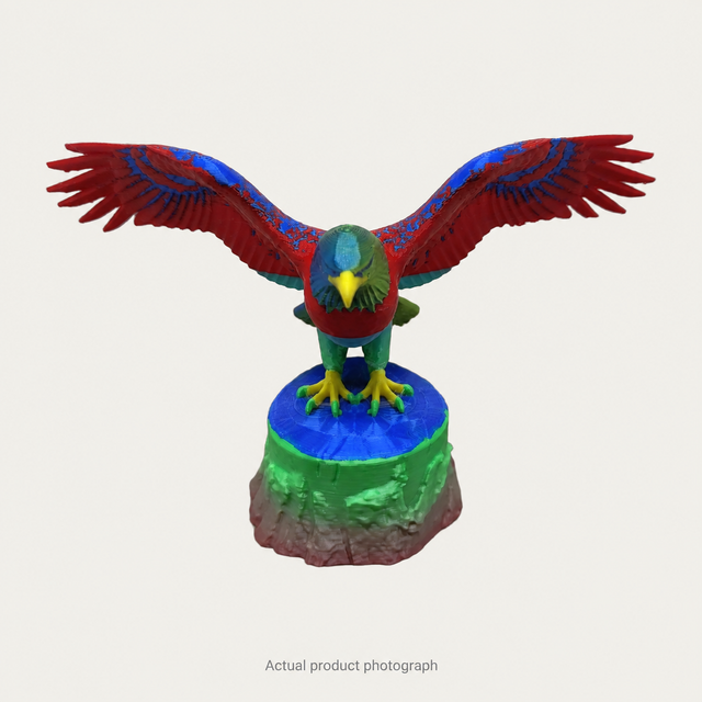 Skyflare – Rainbow Eagle Sculpture – UK Made