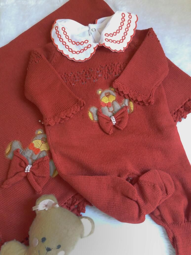 Saída maternidade  urso