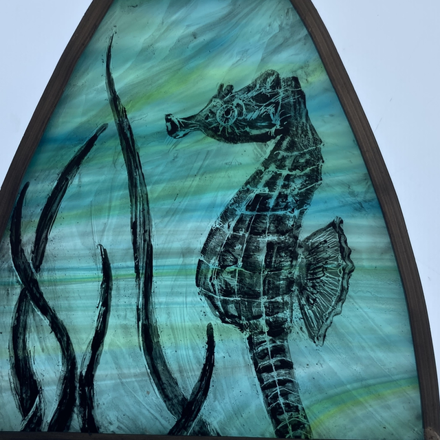 Introduction to stained glass painting workshop