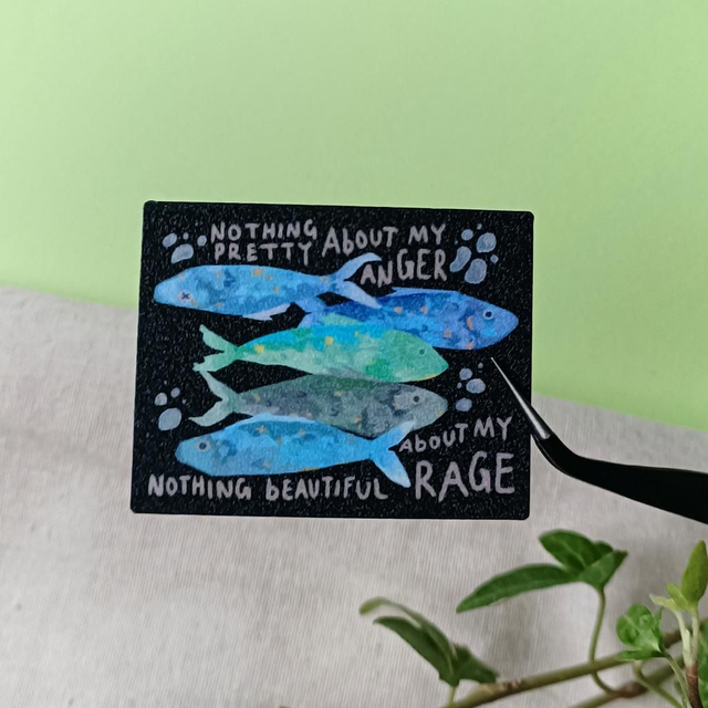 rage - varient stickers