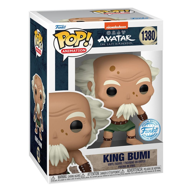 Funko Avatar The Last Airbender King Bumi Pop! Vinyl Figure #1380