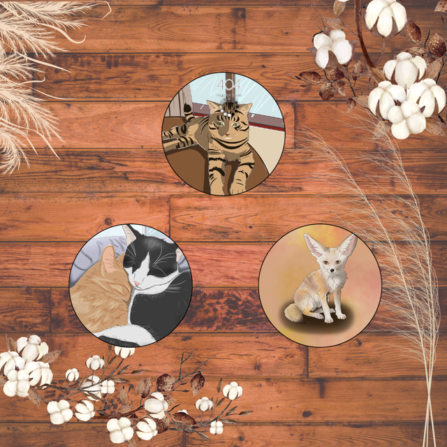 Badges - Animaux 