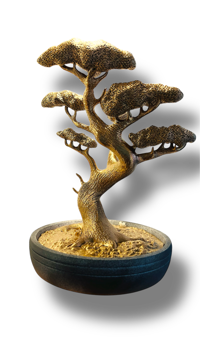🌿 Dekorativní bonsaj – 3D tisk