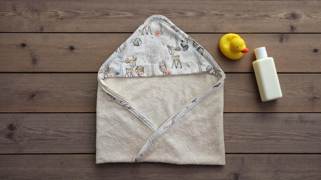 Cape de bains 70 cm X 70 cm