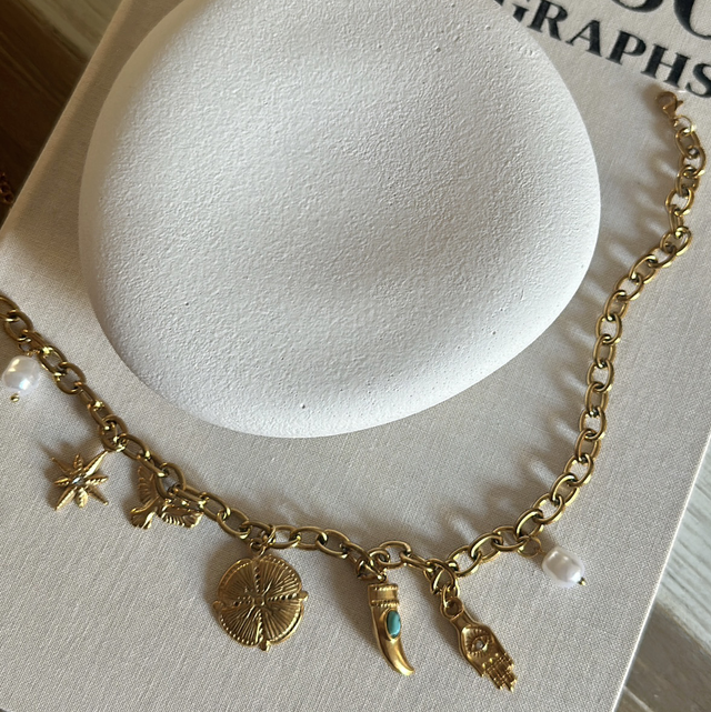 Collier breloques 
