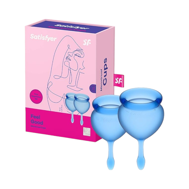 Satisfyer Set de 2 Copitas Menstruales Feel Good