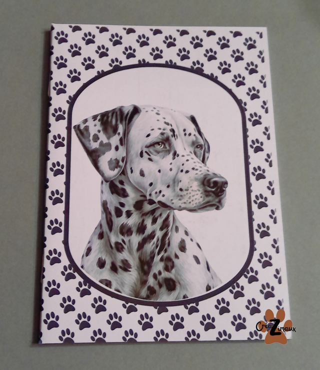 Carnet de note Dalmatien