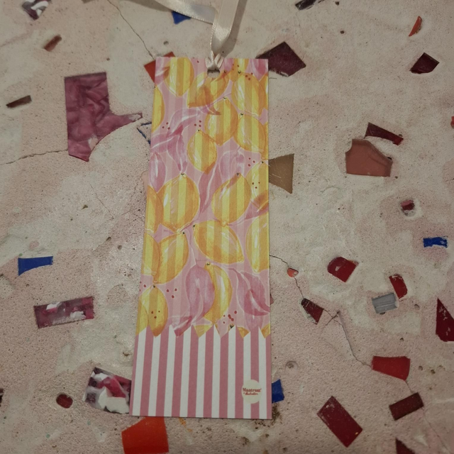 Maa3 marque page citron