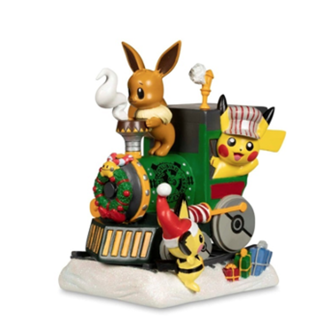 Pokémon: Delibird &amp; Pikachu Christmas Figurine 