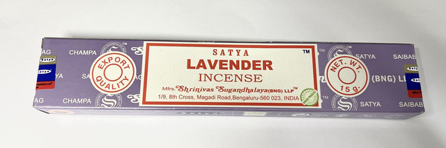 Satya Incense Sticks - Lavender