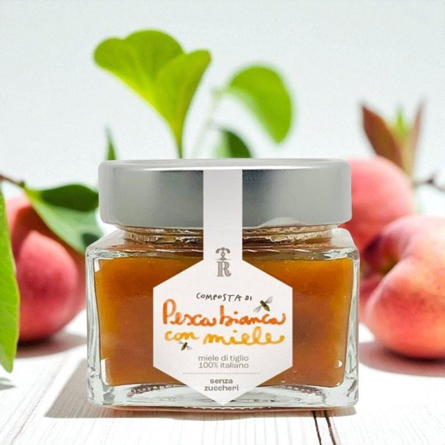 Composta di Pesche e Miele - Dispensa Rubini - 250gr