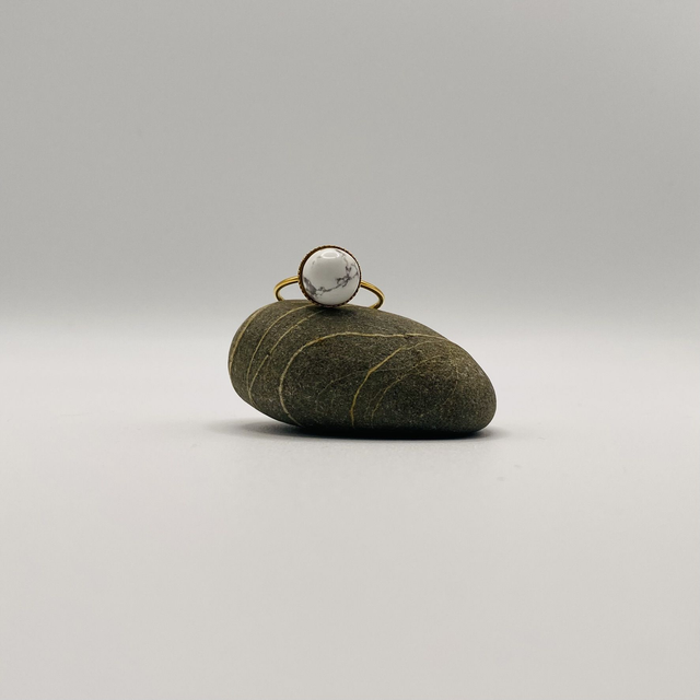 Bague Louise - howlite