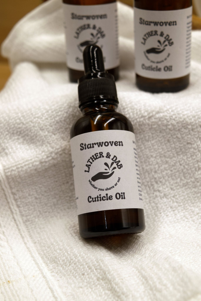 Starwoven Nourishing Cuticle Oil – Unscented, Lightweight &amp; Hydrating Care for Dry Cuticles
