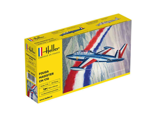 Fouga Magister Cm 170 Heller 80220 1/72