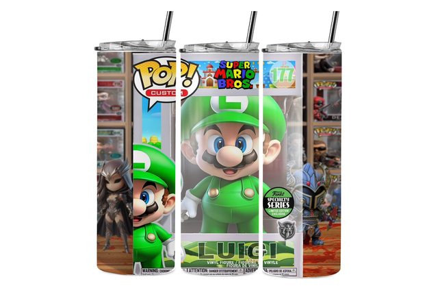 20oz tumbler with straw 