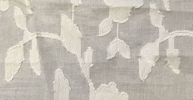 Abito camicione fil coupè bianco