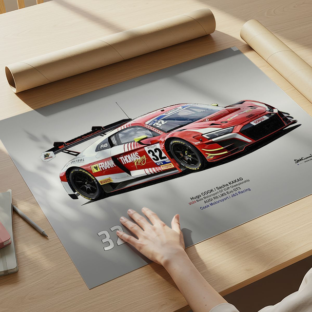 C230703 AUDI R8LMS GT3 GTCUP 2023 #32 JandS Cook OLPK _ICA4431