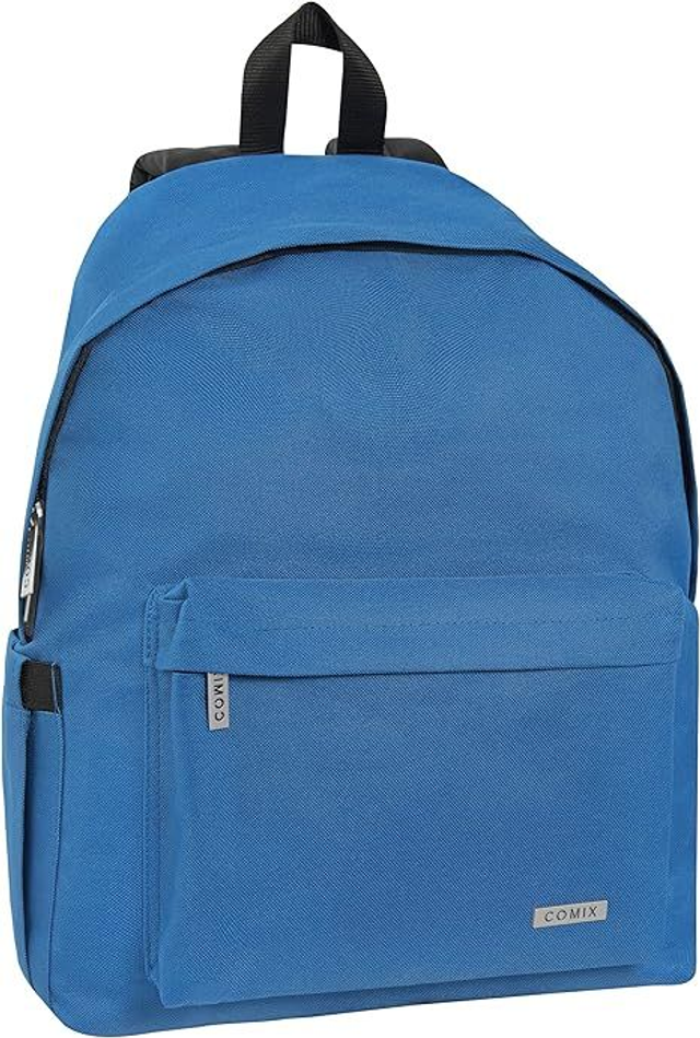 COMIX - Zaino Scuola, Università, Lavoro, con Chiusura a Zip e Spallacci Imbottiti