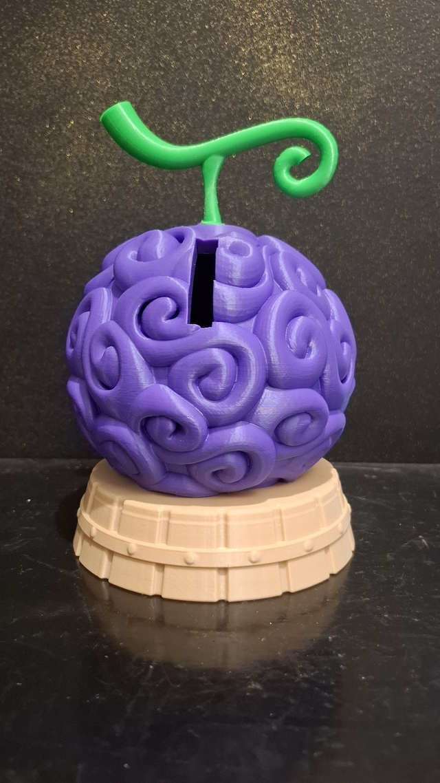 Tirelire one piece fruit du démon gomu gomu no